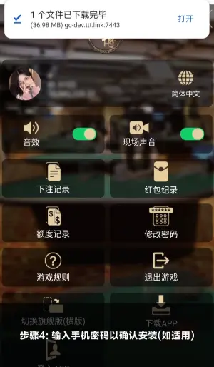 安卓安装步骤四